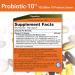 Now Foods Probiotic-10 100 Billion CFU - 30 Veg Capsules for Digestive Health - Buy Online on GoSupps.com