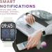 yussa Smart Watch | Latest Generation 2022 | Blood Pressure Monitor | Blood Oxygen SpO2 | Heart Rate | Sleep Monitor | IP67 Waterproof | Fitness Tracker | for Women and Men white - Buy Online on GoSupps.com