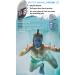Cozia Design Full Face Snorkel Set - Blue, Adult Size Large-X-Large | 180 Panoramic View, Anti-Fog, Anti-Leak - Includes Adjustable Swim Fins - Buy Online on GoSupps.com