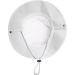 Men's UV Protection Wide Brim Sun Hat XL - White Bucket Fishing Safari Boonie - Buy Online on GoSupps.com