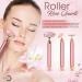 MyBerg Jade Roller for Face - Electric 3-in-1 Facial Massager with Gold Eye Patches - Anti-Aging Skin Care Tool for Face Sculpting and Lifting - Buy Online on GoSupps.com