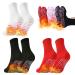 Afiz Tourmaline slimming health sock 6 pairs of self -heating socks heated socks Heated socks afiz socks Lose Thermosocken Winter heating socks for barefoot non -slip pilates