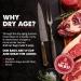 UMAi Dry Aging Bag for Steaks - Pack of 3 I Dry Age Bags for Meat Ribeye & Striploin Steak up to 12-18lbs Home Steak Ager Refrigerator Bags NO Vacuum Sealer Required Tender Aged Beef in 28-45 Days - Buy Online on GoSupps.com