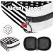 GIAPB Sanitary Napkin Storage Bag | Period Tampon Makeup Pad Pouch | Black USA Flag Color - Buy Online on GoSupps.com