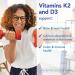 Patient One Vitamin K2 and D3 | Supplement to Support Bone and Heart Health* | with 150 mcg K2 (as MK-7) and 2 000 IU D3 | 60 Capsules - Buy Online on GoSupps.com