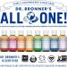 Dr. Bronner's Citrus Pure-Castile Liquid Soap 2oz - Organic Oils, 18-in-1 Uses for Face, Body, Hair, Laundry, Pets & Dishes - Vegan & Non-GMO - Buy Online on GoSupps.com