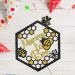 Tenhaisi Mommy to Bee Cake Topper - Bee Theme Birthday/Baby Shower/Gender Reveal Party Decorations - Pregnant Baby on the Way about to Pop Cake Decorations - Gold&Black Glitter Cake Topper - Buy Online on GoSupps.com