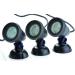 OASE 50530 LunAqua Classic LED Set 3 - LED Headlights for Garden Lighting | Underwater Lighting for Use in Pond Garden Pond Swimming Pond Fish Pond Pool Fountain and Outdoor Use 3er-Set - Buy Online on GoSupps.com