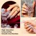ROSALIND 13PCS Dip Nails Powder Starter Kit - 6 Color Glitter Set with Base & Top Coat | International Shipping Available - Buy Online on GoSupps.com