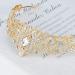 YISSION Gold Crown and Tiara Crystal - Queen Crown for Women & Girls | Birthday, Wedding, Prom, Cosplay - Buy Online on GoSupps.com