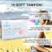 Beppy Wet Tampons - 4 Hygienic Soft Sponge Tampons for Comfort & Freedom | Ideal for Love Sauna Sport & Swimming - Buy Online on GoSupps.com