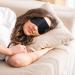 Sol Wellness Natural Silk Sleep Mask - Super-Soft Single Strap Silk Eye Mask - Buy Online on GoSupps.com
