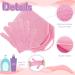 9 Pack Exfoliating Shower Bath Gloves and Back Scrubber Set - 3 Pairs Bath Gloves, 3 Exfoliating Body Scrubber - Nylon Washer, Stretchable Design for Women, Men, Children - Pink, Purple, Green - Buy Online on GoSupps.com