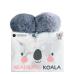Standelli - Headband with Koala Ears Cosmetic Headband Spa Hairband for Girls and Women Hair Protection Band Headband with Koala Ears