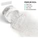 SEISSO Pearl White Mica Powder for Epoxy Resin - 1.76oz Bottle | Dye for Resin, Soap Making, Paints, Bath Bomb, Slime, Nail Polish & More - Buy Online on GoSupps.com