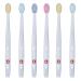 TELLO 4920 Adult Soft Swiss Toothbrush for Gentle Cleaning 6-Pack