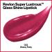 REVLON Super Lustrous Glass Shine Lipstick - Glass Ruby (025) 0.15 oz | Moisturizing Lip Color with Aloe, Hyaluronic Acid, and Rose Quartz | Long-Lasting Shine | 1 Count - Buy Online on GoSupps.com