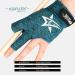 Conllicates Professional Billiard Gloves - Snooker Nine-Ball & Carom Pool Accessories - Green XL Left Hand - Buy Online on GoSupps.com