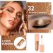 Oulac Liquid Glitter Eyeshadow Highly Pigmented Gold Eyeshadow Liquid Shimmer Eyeshadow & Eyeliner Metallic Bronze Eyeshadow Blendable Eye Make-up Vegan Cruelty-Free 5.4g Bronze Goddess (32) Bronze Goddess(32) - Buy Online on GoSupps.com