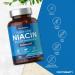 Vitamin B3 Niacin 500mg | 90 Vegan Capsules | Flush Free Nicotinamide Supplement | No Artificial Preservatives | by Horbaach - Buy Online on GoSupps.com