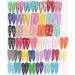 80pc 2 Snap Hair Clips No Slip Metal Barrettes for Girls, Toddlers, Kids, Women - Buy Online on GoSupps.com