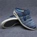 Extra Wide Diabetic Shoes for Elderly Men - Comfortable Orthopedic Footwear for Swollen Feet - Ideal for Plantar Fasciitis - Light Blue, Size 12 - Buy Online on GoSupps.com