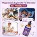 Kids Magnesium Liquid Drops, Magnesium Glycinate Liquid for Children's Supplement with Vitamin D3 K2 B12 & B6, Omega 3,L-theanine,Lemon Balm-for Sleep,Relaxation,Calm,Focus, Strawberry Flavor - Buy Online on GoSupps.com