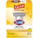 Glad Medium Drawstring Trash Bags with Clorox 8 Gallon - Lemon Fresh Bleach Scent - 80 Count - Buy Online on GoSupps.com