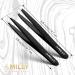 MILLY Precision Tweezers Set - Slanted and Pointed Tips - German Steel - Hand-Filed - Black - Buy Online on GoSupps.com