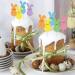 JarThenaAMCS 48Pcs Easter Cupcake Topper Glitter Bunny Cupcake Picks Colorful Rabbit Food Picks for Easter Spring Birthday Cake Decoration Supplies - Buy Online on GoSupps.com