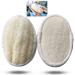 2 Pack Exfoliating Loofah Sponge Thickened Body Scrubber Loofah Shower Sponge 100% Natural Loofah for Bath Spa Skin Care Organic Loofah for Men Women