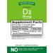 Nature's Truth Chewable Vitamin D3 2000 IU | 100 Tablets | Berry Flavor | Vegetarian, Non-GMO, Gluten-Free - Buy Online on GoSupps.com