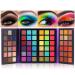 72 Colors Ultra Secret Eyeshadow Palette, 4 in1 Color Board Matte Shimmer Glitter Nude Natural All In One Makeup Palette Blendable Pigmented Make Up Eye Shadow Pallet Gift Kit