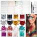 Body Glitter for Women | Glitter Kit for Nightclub | Gel Glue Brush Included | Face Paint Regular Glitter & Super Flash Fine Powder | Perfect for Women - Buy Online on GoSupps.com