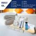 Travel Size Toiletries Kit | All-In-One Hotel Amenities Bulk Pack | Includes Shaving Set, Toothbrush, Mouthwash, Makeup Wipes, Swabs, Nail File, Sewing Kit | 150 Pcs - Buy Online on GoSupps.com