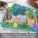 CounterArt Jungle Friends 4 Pack Reversible Placemats | Made in USA | BPA & PVC Free | Easy Clean - Buy Online on GoSupps.com
