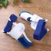 A Pair of Big Toe Bunion Straighteners Night Splint Hallux Valgus Pad Correctors Foot Care (White+Blue) - Buy Online on GoSupps.com