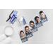 FYNE Dark Brown Permanent Hair Colour - Men's Grey Hair Dye with Comb Applicator | Ammonia-Free Natural-Look Formula - 100g - Buy Online on GoSupps.com