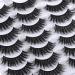 8D Fluffy False Eyelashes | Wispy Faux Mink Cat Eye Lashes - 14 Pairs Pack for Lightweight Glam - Buy Online on GoSupps.com