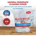 Glass Magic Dishwasher Powder Detergent Booster - 2 lbs - Natural Phosphates for Sparkling Clean Dishes - International Shipping Available - Buy Online on GoSupps.com