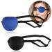 Ouligay 2 pieces of eye flaps Medical for adults and children Comfortable eye flaps Adjustable eye flap for left or right eyes amblyopia recovery phase after operations