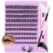 DIY Eyelash Extension Kit with Strong Glue - Wispy Lash Clusters - False Lashes Set C13 - Buy Online on GoSupps.com