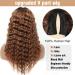 Honey Blonde V Part Wig Human Hair Highlight with Shadow Roots | Deep Wave Upgrade U Part 100% Human Hair Wig | Time Saving & Skin Protective - Buy Online on GoSupps.com