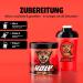 Holy Energy Gaming Booster 'Cherry Cheetah' - 50 Portions Focus Drink with Newcaff & Green Tea Extract | Vegan Cherry Flavor | Natural Fruit Aromas - Buy Online on GoSupps.com
