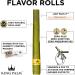 King Palm Flavors Mini Size Cones - Terpene Infused - Organic Flavored Pre Rolled Cones - Combo Pack (2 Rolls) - Squeeze & Pop Pre Rolls - Buy Online on GoSupps.com