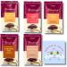 Teeccino Herbal Coffee Sampler Bundle (5-Pack 30g Each) - Coffee Alternatives in Hazelnut Vanilla Nut Java Caramel Nut & Snickerdoodle - Prebiotic Caffeine-Free Acid-Free & Prosperina Card - Buy Online on GoSupps.com