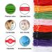 160PCS Adjustable Elastic String with Cord Lock for Masks - DIY Mask Making Kit with 8 Color Options - Buy Online on GoSupps.com