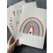 You are My Sunshine Set of 3 - Rainbow Wall Art for Kids' Rooms | Boho-Style Decor & Lyrics Posters (A4) - Buy Online on GoSupps.com