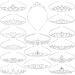 16 Pieces Girls Tiara Crown Silver Rhinestone Crystal Headband Princess Party Tiara Girls Wedding Headpiece for Kids Birthday Prom Pageant