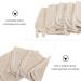Beaupretty Exfoliating Cleaning Towels 5Pcs - Bath Cloths for Face & Body, Linen Weave, Scrub Cloth for Skin Massage - Men, Women, Kids Spa Washcloths - Buy Online on GoSupps.com